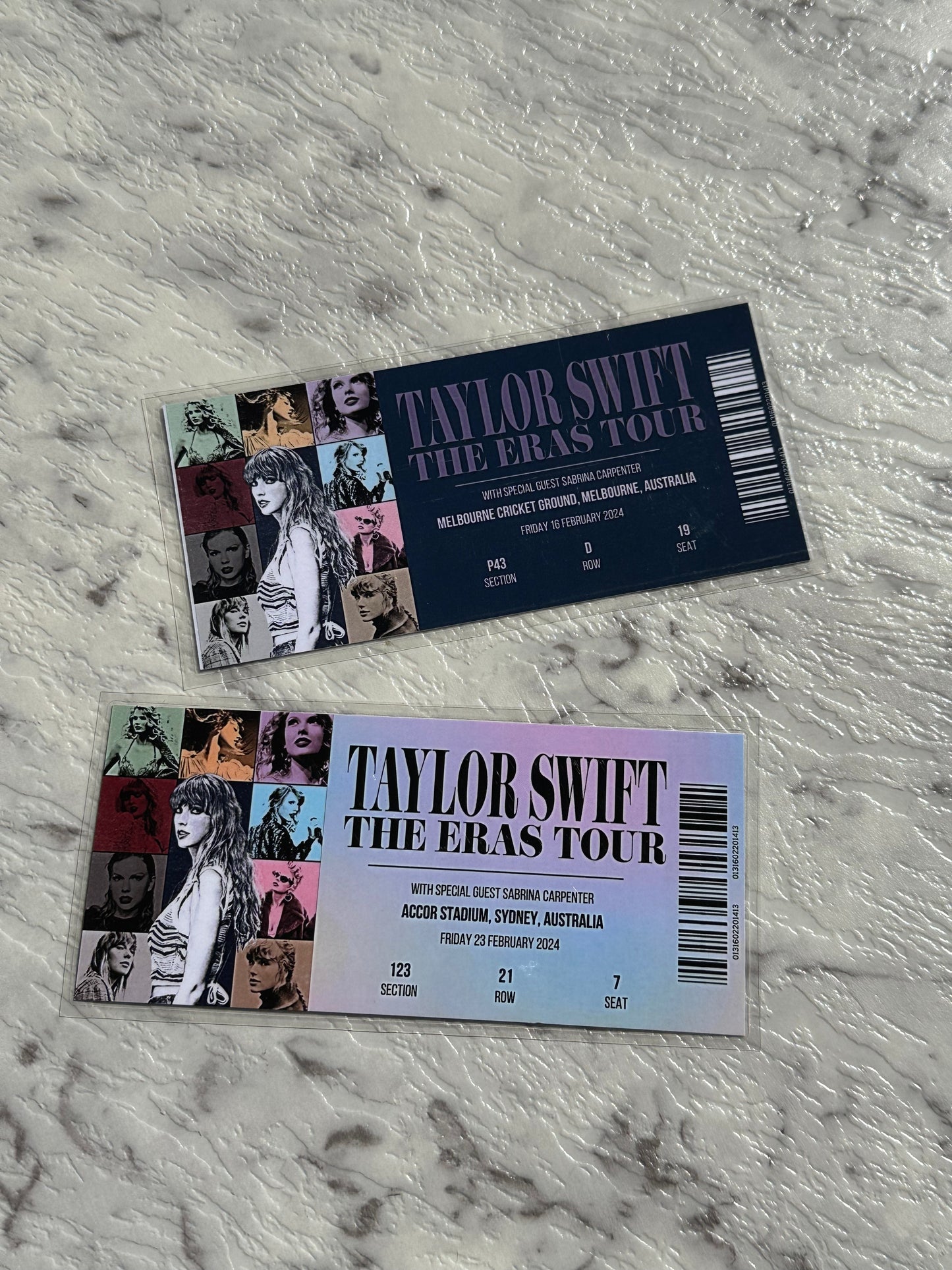 Taylor Swift ERAS Tour Souvenir Ticket