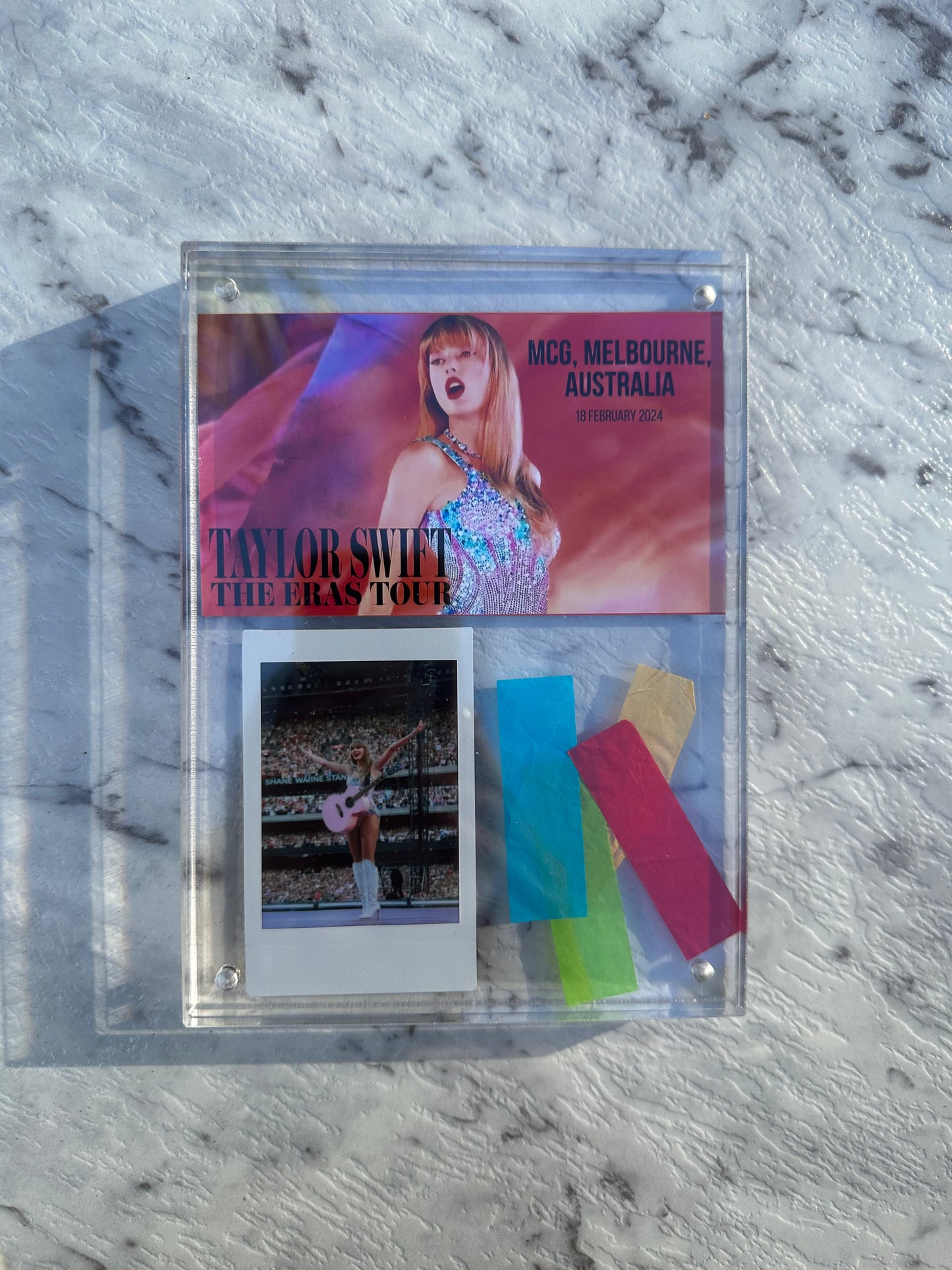 Taylor Swift Eras Tour Acrylic Block