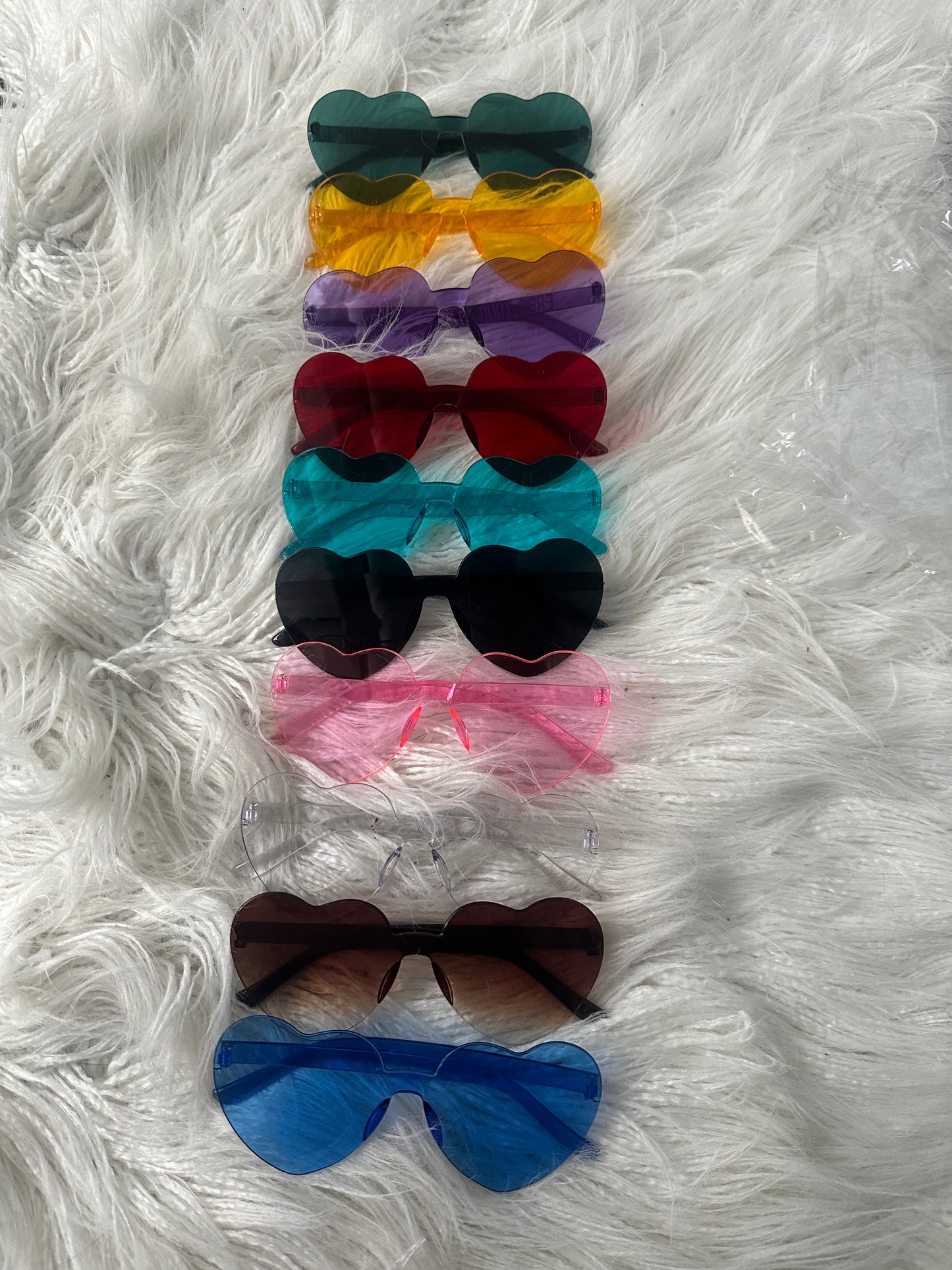 Customised Eras Tour Heart Glasses